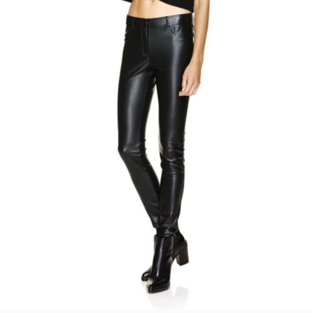 Wilfred faux leather pant